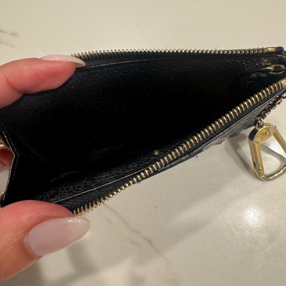 Louis Vuitton Black Card Holder Recto Verso - Picture 8 of 10